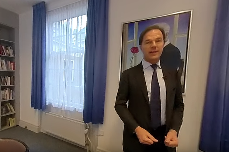 VR 360 Video: Mark Rutte VVD over Gelderland